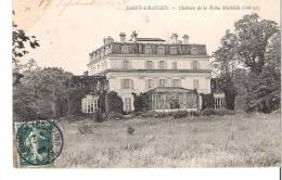 SAINT GRATIEN 95 Le Chateau De La ReineMathilde Coté Est En Date De 1907 - Saint Gratien