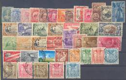 New Zealand 41 Stamps Famous People,airplanes,fauna,soldiers,coat Of Arms USED - Used Stamps