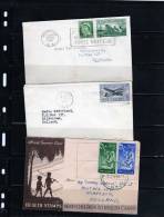 Nouvelle Zélande: 1949-55-56 3 Belles Lettres Voyagées Vers Les Pays-Bas - Cartas & Documentos