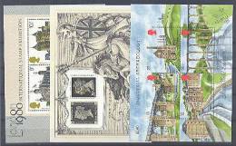 Great Britain 3 Mini Sheets MNH ** - Hojas Bloque