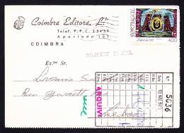 COMMERCIAL - COIMBRA EDITORA, LDA.  -  9. 5. 1978 - Covers & Documents