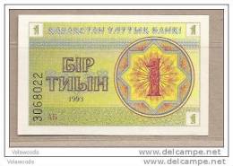Kazakistan - Banconota Non Circolata Da 1 Tiyn - 1993 - - Kazachstan