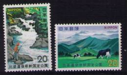 JAPAN National Parks - Unused Stamps