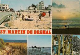 CPA-1979-50-SAINT-MARTIN DE BREHAL-MULTIVUES-TBE - Brehal
