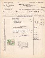 BROUWERIJ & MOUTERIJ (Brasserie) VAN TILT LEUVEN 1943 (F955) - 1900 – 1949