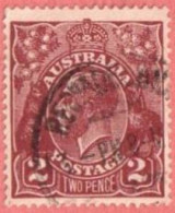 AUS SC #29  1924 King Geoge V CV $11.00 - Oblitérés