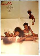 Musik Plakat  Boney M.  -  Take The Heat Off Me  -  Von Ariola Ca. 1983 - Plakate & Poster