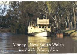 (600) Australia - Murray River Paddle Boat - Hausboote