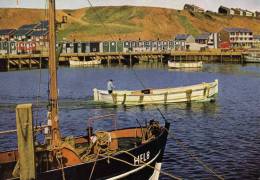 01700  HELGOLAND - Börteboote Im Binnenhafen - Helgoland