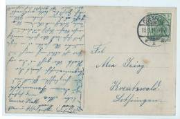 C.P.A. Namenstage -Cachet Postal De COESFELD 1911 - Coesfeld