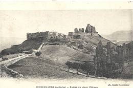 Ardèche- Rochemaure -Ruines Du Vieux Château. - Rochemaure