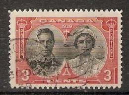 Canada  1939  Royal Visit  3c  (o) - Oblitérés