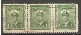 Canada  1942-48  King George VI  1c  (o) - Used Stamps