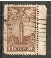 Canada  1942-48  King George VI  10c  (o) - Oblitérés