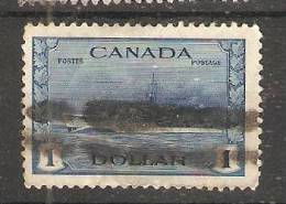 Canada  1942-48  King George VI  $1  (o) - Oblitérés