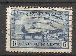 Canada  1942  King George VI  (o) Airmail - Posta Aerea