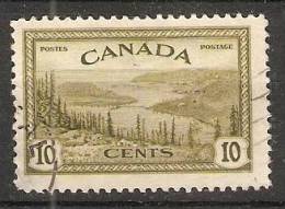 Canada  1946  Peace  10c  (o) - Oblitérés