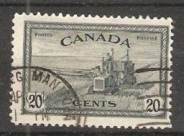 Canada  1946  Peace  20c  (o) - Oblitérés