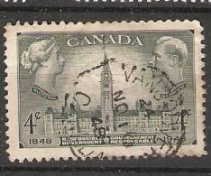 Canada  1948  Responsible Government  (o) - Used Stamps