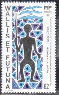 WALLIS Et FUTUNA 1991  --  Poste Yvert  N°  409   --  Neuf  Sans  Charnière -- Cote 1,85 €uros --- - Unused Stamps