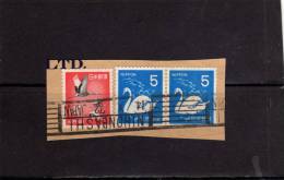 JAPAN - NIPPON - GIAPPONE - JAPON 1966 - 1969 FAUNA BIRDS DUCKS BIRD UCCELLI ANATRE 1971 Mute Swan CIGNO REALE USED - Used Stamps