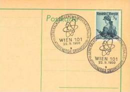 1960 Austria Wien  Atome Atomo Atom Energie Nucléaire Energia Nucleare Radioisotope - Atomenergie