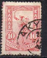 GREECE 1901 Hermes -10l. - Red FU - Gebraucht