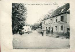 90-TERRITOIRE DE BELFORT--RECHESY / L ECOLE ET LA MAIRIE  ECRITE ‹(•¿• )› - Andere & Zonder Classificatie