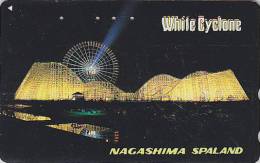 Télécarte JAPON / 110-011 - PARC D'ATTRACTION Nagashima / White Cyclone - AMUSEMENT PARK Japan Phonecard   ATT 143 - Spelletjes