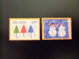 ISLANDIA 1995  NOEL NAVIDAD   Yvert  & Tellier Nº 787 - 788 ** MNH - Nuevos