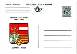 Lot 10 Geillustreerde Briefkaart-Belgie-Belgique-1830/1980-Wapenschild Provincies - Poste & Postini