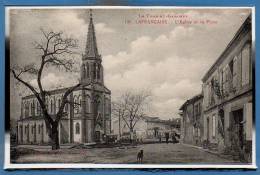 82 - Lafrançaise --  L'Eglise Et La Place - Lafrancaise