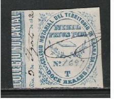 1804-SELLO FISCAL COLEGIO NOTARIAL GRANADA 12 REALES SERIE T DATA 18..... - Steuermarken