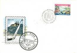 HUNGARY - 1971. Cover -100th Anniversary Of Hungarian Stamp With Special Cancellation : Tihany-Sailing Boat - FDC