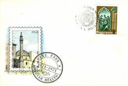 HUNGARY - 1971. Cover -100th Anniversary Of Hungarian Stamp With Special Cancel. : Pécs-Higher Education - FDC