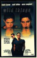 VHS Video  -  Wild Things  -  Erotik-Thriller  -  Mit Kevin Bacon , Matt Dillon , Neve Campbell - Policíacos