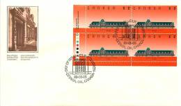 1989  MacAdam Railway Station NB  $2 Definitive  Sc 1182  LL Plate Block - 1981-1990