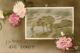 91-ESSONNE--ONCY / UN BONJOUR      ECRITE ‹(•¿• )› - Autres & Non Classés