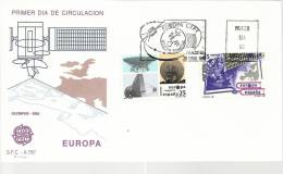 SPD EUROPA CEPT 1991 SATELITE TELECOMUNICACIONES INTA NASA ESA ESPACIO - Europe