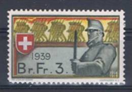 FP 82 - FELDPOST Troupes De Frontières Br.Fr. 3. Neuf** - Etichette