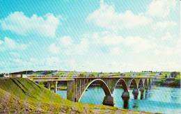 New Brunswick Canada - Hugh John Flemming Bridge Over Saint John River At Hartland - Pont - État TB - Andere & Zonder Classificatie