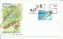 SPD EUROPA CEPT 1995 PAZ Y LIBERTAD RAMA DE OLIVO - 1995