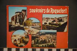 LANDES  SOUVENIRS DE ROQUEFORT    DIVERSES VUES  COMBIER  VOYAGEE 1978 - Roquefort