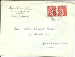 CARTA COMERCIAL 1970  MAT.BAZA - Storia Postale