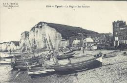 HAUTE NORMANDIE - 76 - SEINE MARITIME - YPORT - La Plage Et Les Falaises - Yport