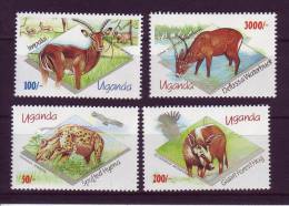 Ouganda YV 900/3 N 1992 Mammifères - Animalez De Caza