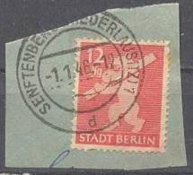 Berlin Brandenburg Michel 5 A Briefstück / Fragment / Piece - Berlin & Brandebourg