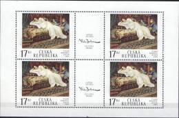 #Czech Rep. 2002. [15]. Art. Bukovac Painting. Peinture. Gemälde. Sheetlet. Michel 318. MNH(**) - Blokken & Velletjes