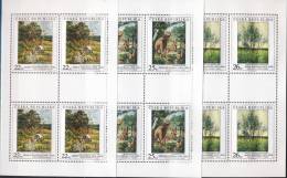 #Czech Rep. 2005. [22]. Art. Paintings. Peintures. Gemälde. Sheetlets. Michel 451-53. MNH(**) - Blocks & Kleinbögen