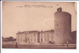 CP - AULNAY - Le Donjon (XIIè Siècle) - La Poste Et L'Hôtel De Ville - Aulnay